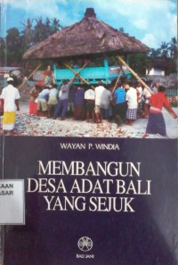 Image of Membangun Desa Adat Bali yang Sejuk